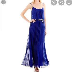 Bisou Bisou Blue Maxi Dress